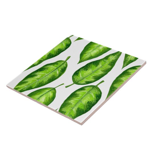 熱帯葉 タイル (側面)