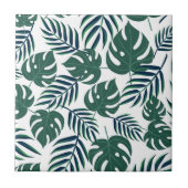 熱帯葉 タイル (正面)