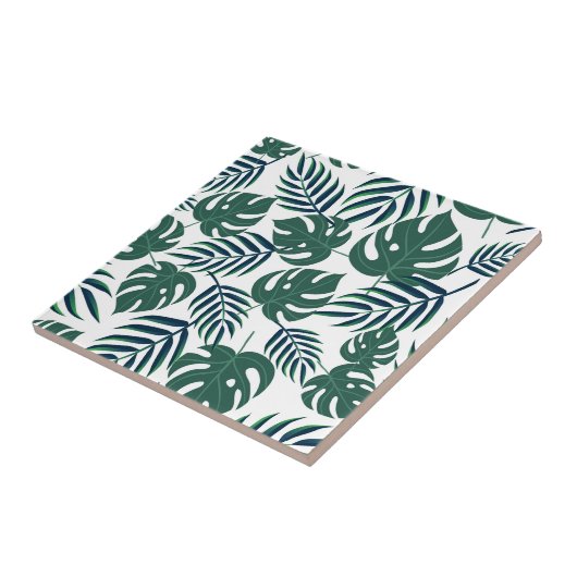 熱帯葉 タイル (側面)