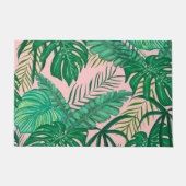 熱帯葉 ドアマット (正面)