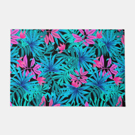 熱帯葉 ドアマット