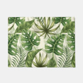 熱帯葉 ドアマット (正面)