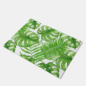 熱帯葉 ドアマット (アングル)