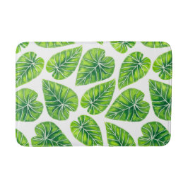 熱帯葉 バスマット