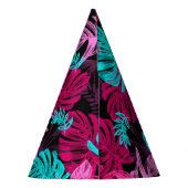 熱帯葉 パーティーハット (裏面)