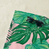 熱帯葉 ビーチタオル (インサイチュ)