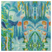 熱帯葉 ファブリック (クローズアップ)