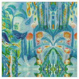 熱帯葉 ファブリック