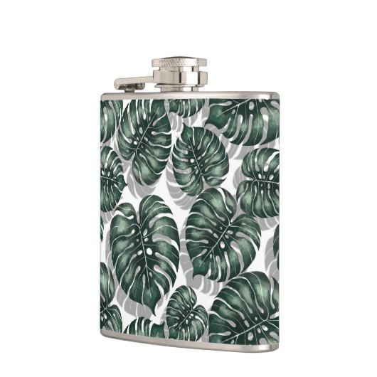 熱帯葉 フラスク (左)