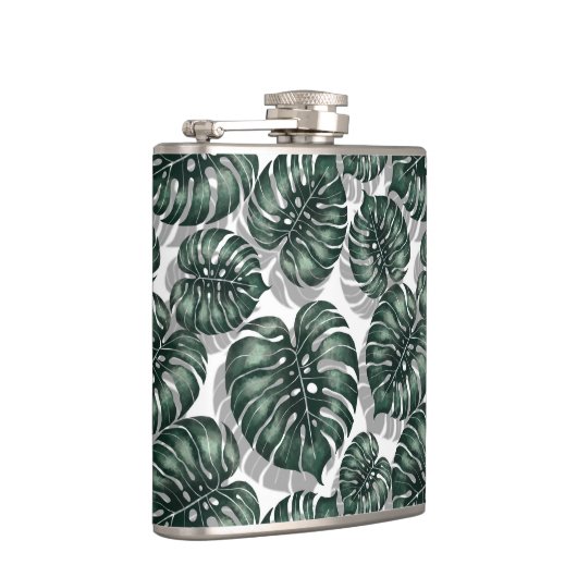 熱帯葉 フラスク (右)