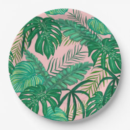 熱帯葉 ペーパープレート