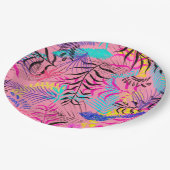 熱帯葉 ペーパープレート (アングル)