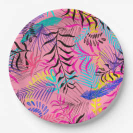 熱帯葉 ペーパープレート