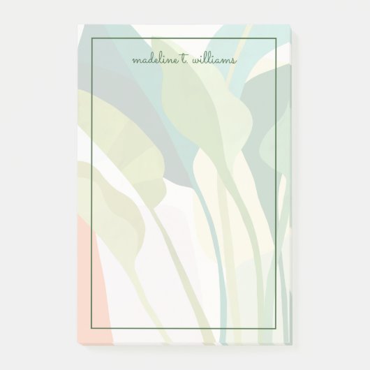 熱帯葉 ポストイット (正面)