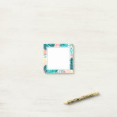 熱帯葉 ポストイット (デスク上)