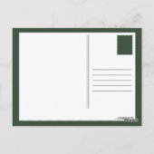 熱帯葉 ポストカード (裏面)