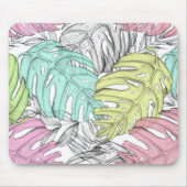 熱帯葉 マウスパッド (正面)