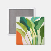 熱帯葉 マグネット (正面/裏面)