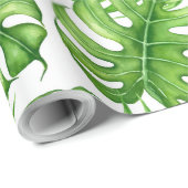 熱帯葉 ラッピングペーパー (ロールコーナー)