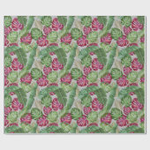 熱帯葉 ラッピングペーパー (フラット)