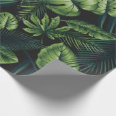 熱帯葉 ラッピングペーパー (角)
