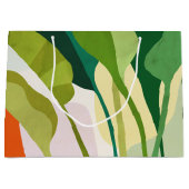 熱帯葉 ラージペーパーバッグ (正面)