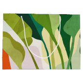 熱帯葉 ラージペーパーバッグ (裏面)