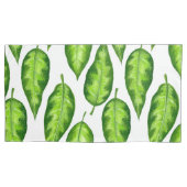 熱帯葉 枕カバー (正面左)