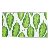 熱帯葉 枕カバー (裏面-左)