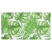 熱帯葉 枕カバー (正面左)