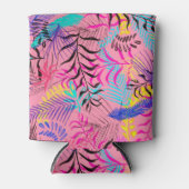 熱帯葉 缶クーラー (正面)