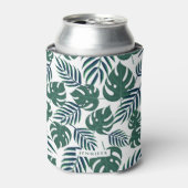 熱帯葉 缶クーラー (缶正面)