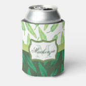 熱帯葉 缶クーラー (缶裏面)