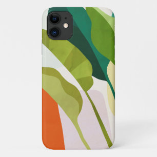 熱帯葉 iPhone 11 ケース