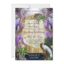 熱帯藤の花と大きなカラフルの鳥I