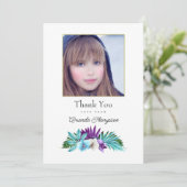 熱帯蘭の写真 サンキューカード (スタンド正面)