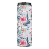 熱帯蘭の花の模様 タンブラー (裏面)