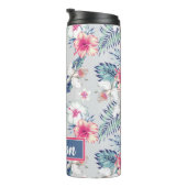 熱帯蘭の花の模様 タンブラー (回転右)