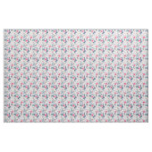 熱帯蘭の花の模様 ファブリック (ヤード)