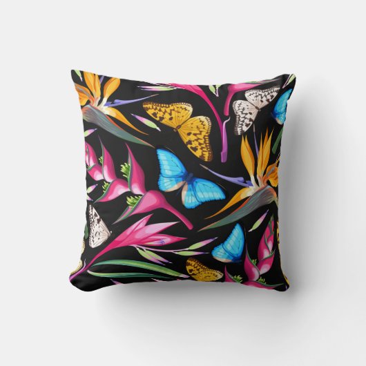 熱帯蘭 クッション (正面)