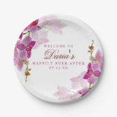 熱帯蘭 ペーパープレート (正面)