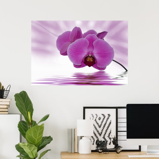 熱帯蘭 ポスター (ホームオフィス)