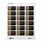 熱帯蘭 ラベル (フルシート)