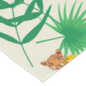 熱帯虎パターン テーブルクロス (アングル)