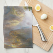 熱帯虹の絵画キッチンタオル キッチンタオル (四つ折り)