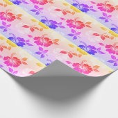 熱帯虹の花ギフトラッピング紙 ラッピングペーパー (角)