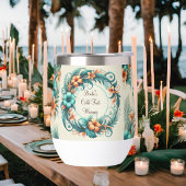 熱帯虹彩色熱ワインタンブラー