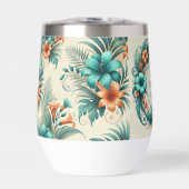 熱帯虹彩色熱ワインタンブラー (正面)