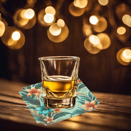 熱帯虹色 ペーパーコースター