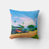 熱帯虹 クッション (正面)